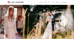 Desktop Screenshot of loveandadventures.co.uk